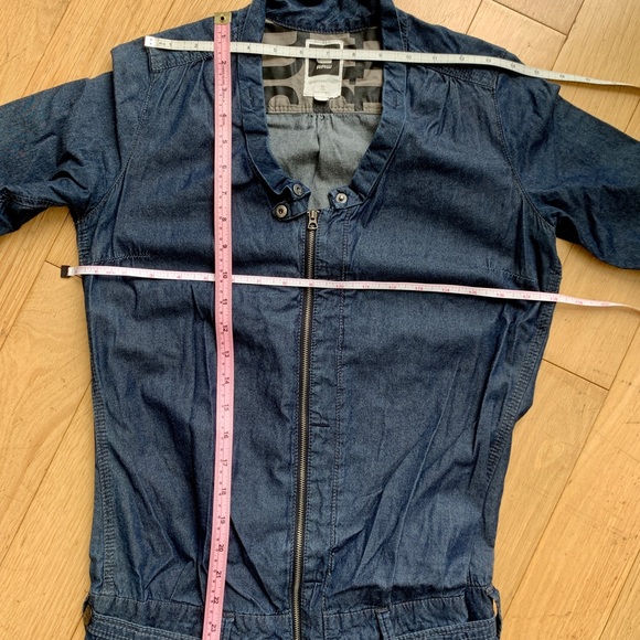 G-STAR RAW Denim Flight Suit style Jumpsuit - Picture 12 of 14